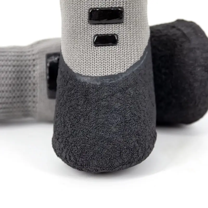 Environmental Protection Pet Socks Shoes Breathable Latex with Anti Slip Rubber Solid Pattern