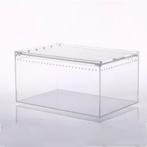 Environmentally Friendly Acrylic Material Translucent and Lightweight Reptile Tubs