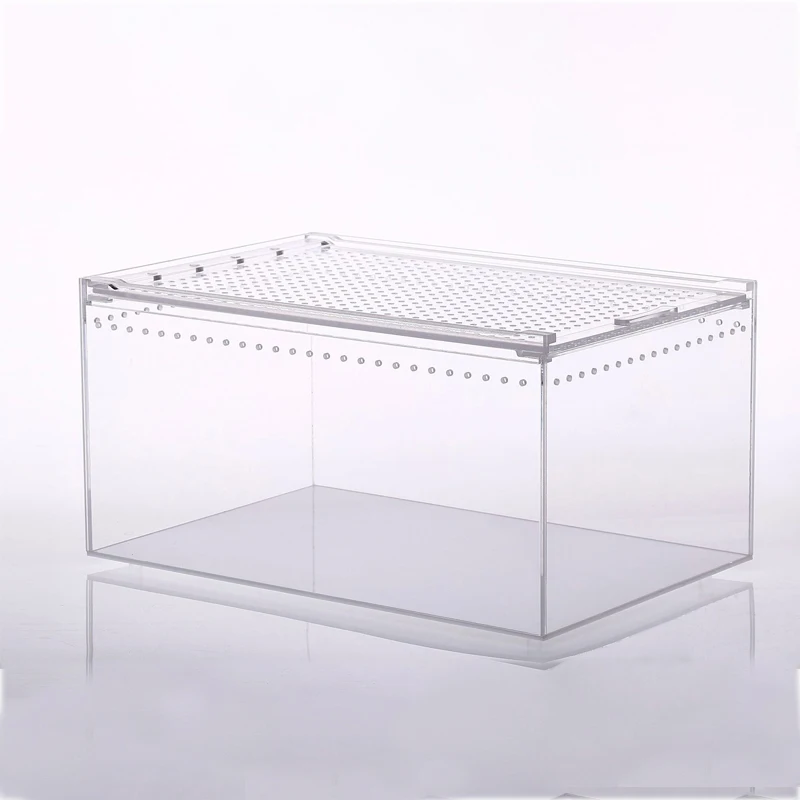 Environmentally Friendly Acrylic Material Translucent and Lightweight Reptile Tubs