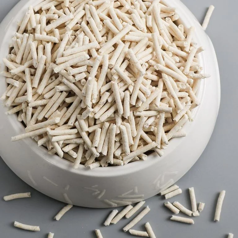 Environmentally Friendly Natural Tofu Cat Litter 5kg White 100% Vegetable Flushable Toilet Clumping 1 Spoonful Clean up