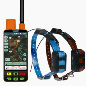 Eseek Dog Tracking Device Bark Control Hunter Dog GPS Tracking Device With Handheld and 2 Training Collars