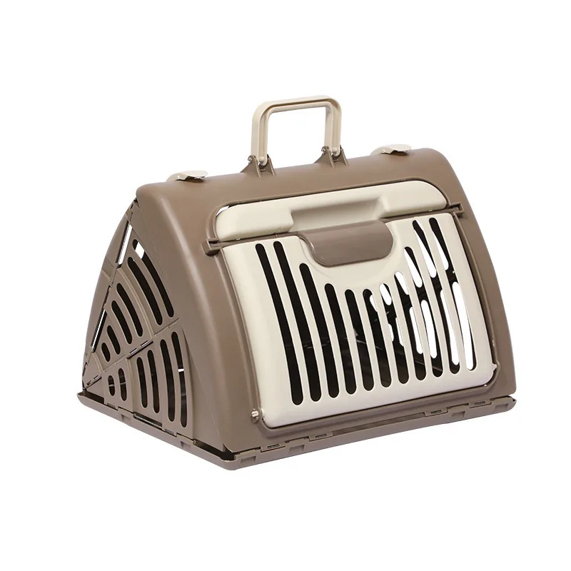 Expandable ABS Pet Carrier Cats Products Foldable Transport Pet Dog Carrier Pet Carriers Travel Products