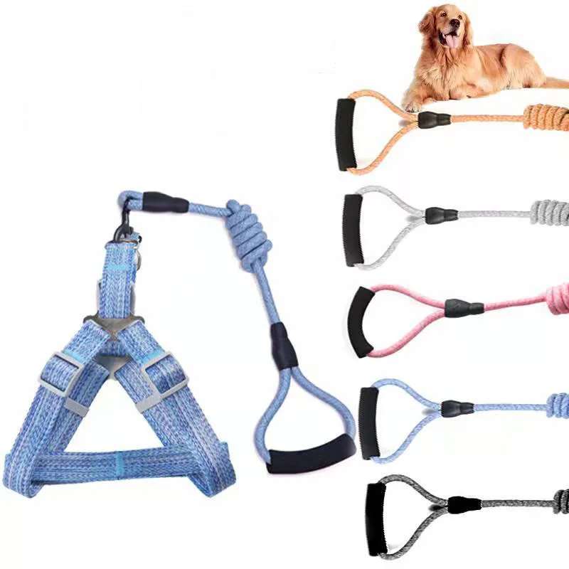 Explosion Proof Dog Leash Pet Chest Strap Medium and Large Dog Adjustable Collar Puppy Outing Accessories