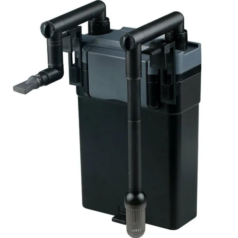 External Canister Filter Table Top Aquarium Fish Tank Mini Aquarium External Irculating Water Pump Waterfall Oxygen Pumps