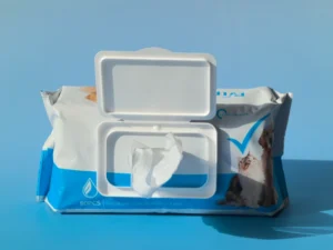 Extra Large Eco Friendly Non Woven Pet Specific Cleaning Wipes 18x20cm Soft & Comfortable for Full Body Fur & Butt