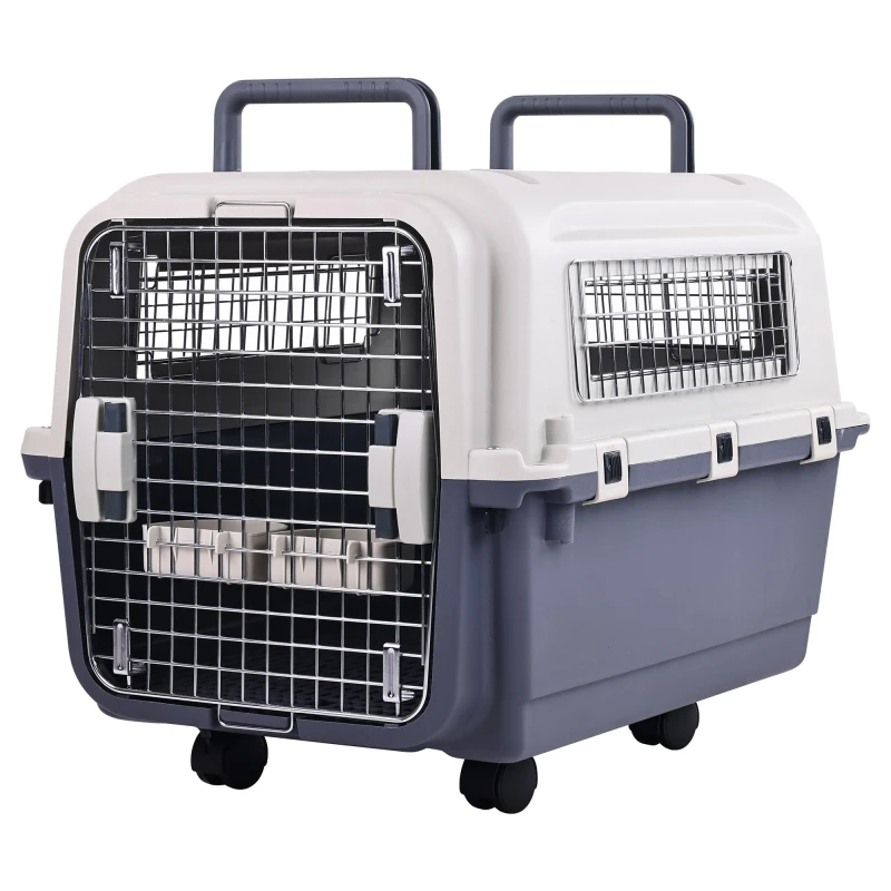 Extra Large Portable Pet Cage Airline Approved Heavy Duty Dog Crate for Transport Available