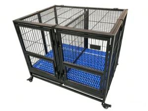 Extra Large XL XXL XXXL 48inch 49inch 55inch Heavy Duty Metal Iron Dog Crate Dog Kennels Large Pet House with Wheel