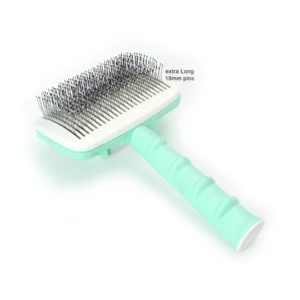 Extra Long Steel Pins Self Clean Slicker Brush Comb Undercoat Massage Hair Easily Long Haire Dog Cat Grooming Brush