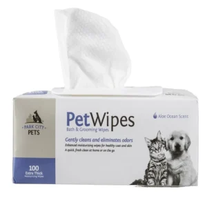 Extra Soft Non Woven Wet Wipes for Pet Cleaning Effective Stain Remover for Cats and Dogs 15*20cm 18*20cm Sizes