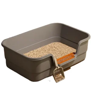 Extra large Eco friendly Litter Box Suitable for Cats Super Large Thick Plastic Litter Box Convenient Cat Supplies