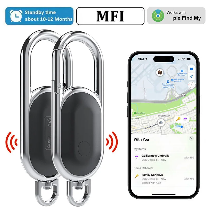 F15 Global GPS Locator Tracker Mini Finder Lucky Tag Find My Dog Anti-Loss Device 1 Year Standby CE FCC ROHS