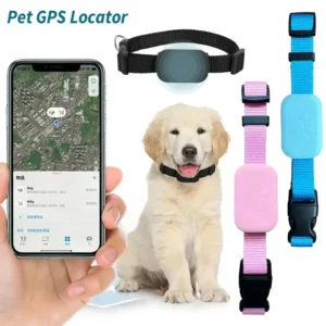 F5 Intelligent Pet Tracker Collar MFI Authenticated Kitten and Puppy Protective Plastic and Silicone Dog GPS Tracking Movement