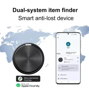 F8 Dual System Global Smart Tracker Locator Global Positioning Key Chain Tag for Pet Dog Wallet Lost Item