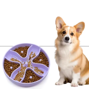 FREE SAMPLE All in one Non slip Food Slow Pet Feeder Dog Bowl Pet Lick Mat Food Grade Silicone Dog Food Bowl