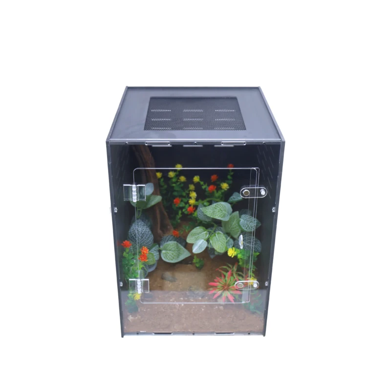 Factory 16inch 25 Gallon PVC Terrarium Vivarium for Arboreal Customized Small and Medium-sized Original Reptile Enclosure