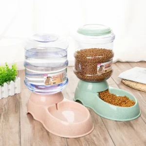 Factory Big Volume Automatic Cat Dog Water Feeder Bowls Pet Supplies 3.8L Plastic Feeders and Dispenser