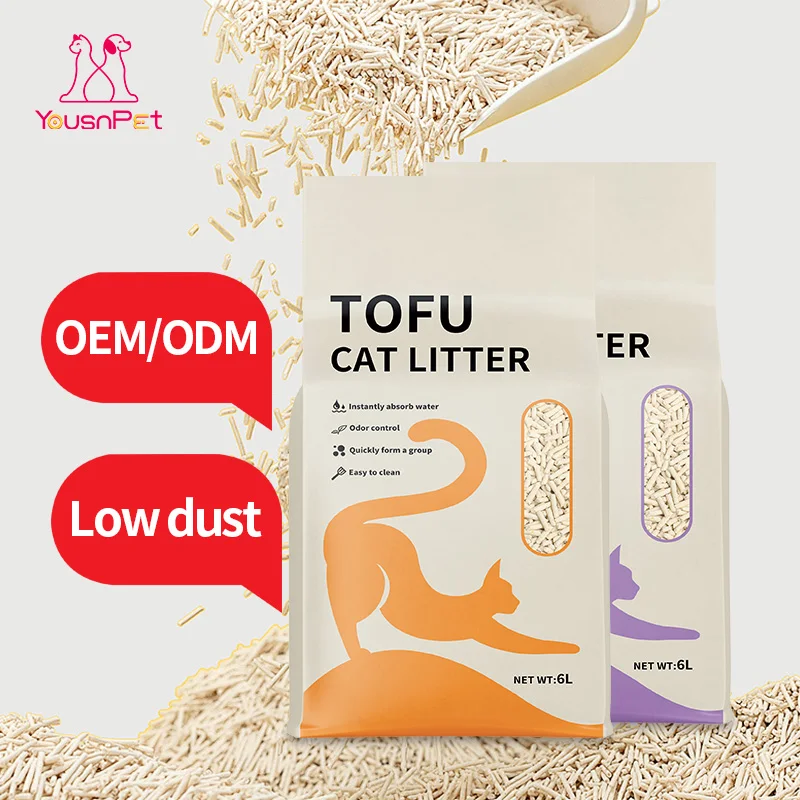 Factory Biodegradable Low Dust Fast Clumping Eco Friendly Natural Plant Super Absorbency Fast Water Absorption Odor