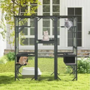 Factory Cat Houses Pet Outdoor and Indoor Cat Furniture House Bed Wooden Cat House