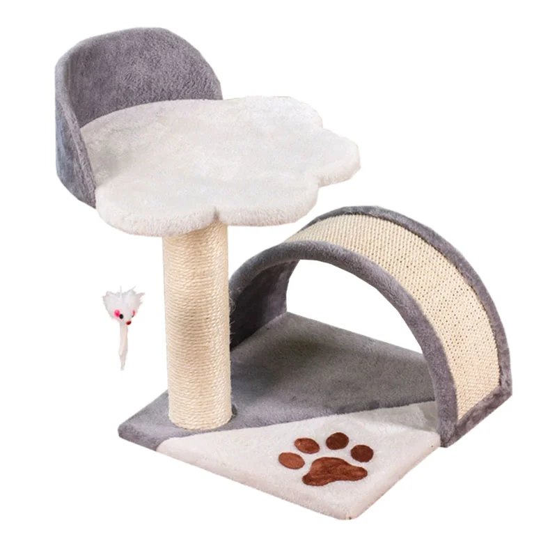 Factory Cat Scratching Posts Small Cat Tree Climbing Frames Interactive Cat Toys