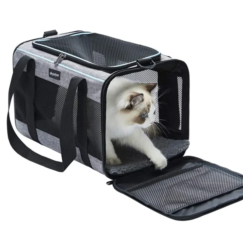 Factory Cats and Dogs Carriers Airline Approved Pet Carrier Soft Sided Pet Carrier Shoulder Bag