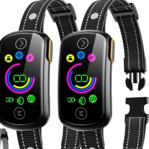 Factory Custom Dog Anti Bark Device for Big Medium Small Dog Rechargeable Waterproof Stop Barking Training Bark Control Collar