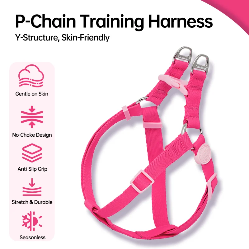 Factory Custom Dogs Harnesses Adjustable Y Shape Dog Harness and Leash Set Small Medium Dogs Lightweight Nylon Pet Harness