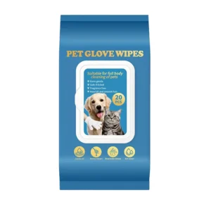 Factory Custom Organic Natural Pet Cleaning Wipes Hypoallergenic Puppy Kitten Sensitive Skin pH Balanced Deodorizing Unscented