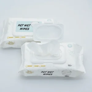 Factory Custom Pet Wet Wipes Private Logo Wetting Wipes Pets Soft Cat Dog Cleaning Pet Wipes Organic