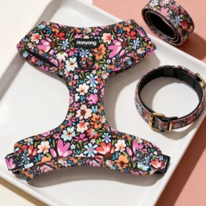 Factory Custom Vibrant Breakaway Dog Harness Adjustable Quick Release Buckle Pet Vest Metal D Ring All Dog Sizes