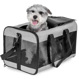 Factory Custom Zipper Oxford Cloth Eco Friendly Airline Approved Expandable Pet Carrier Backpack Travel Bag