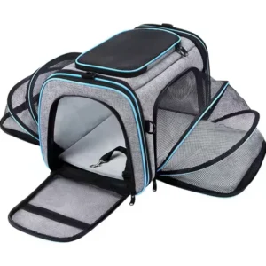 Factory Customization Cat Pet Carrier Soft Dog Soft-sided Carriers Luxury Travel Tote Airline Approved Soft Sided Pet Carrier