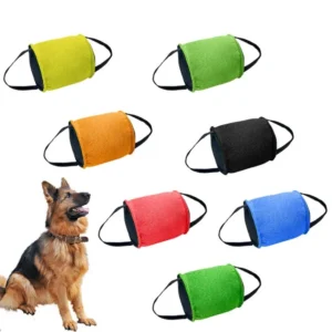 Factory Customized New Products Dog Training Anti Cloth Bite Stick K9 Bite resistant Nylon Dog Training Toy