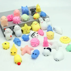 Factory Cute Stress-Relieving Small Animal Squeeze Toys Made TPR Soft Rubber Random Animal Designs 5-7 Years