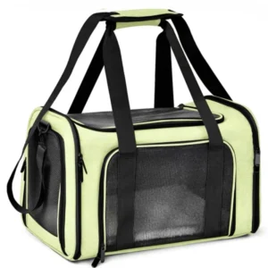 Factory Direct Collapsible Waterproof Soft Pet Carrier Bag with Portable Travel Design for Small Cats and Dogs