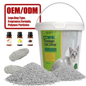 Factory Direct Eco Friendly Dust Free Quick Clumping Absorbent 99.9% Volcanic Rock Cat Litter