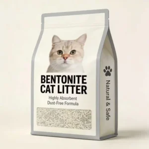 Factory Direct Eco Friendly Organic Bentonite Cat Litter Low Dust Odor Locking Fast Strong Clumping Bulk