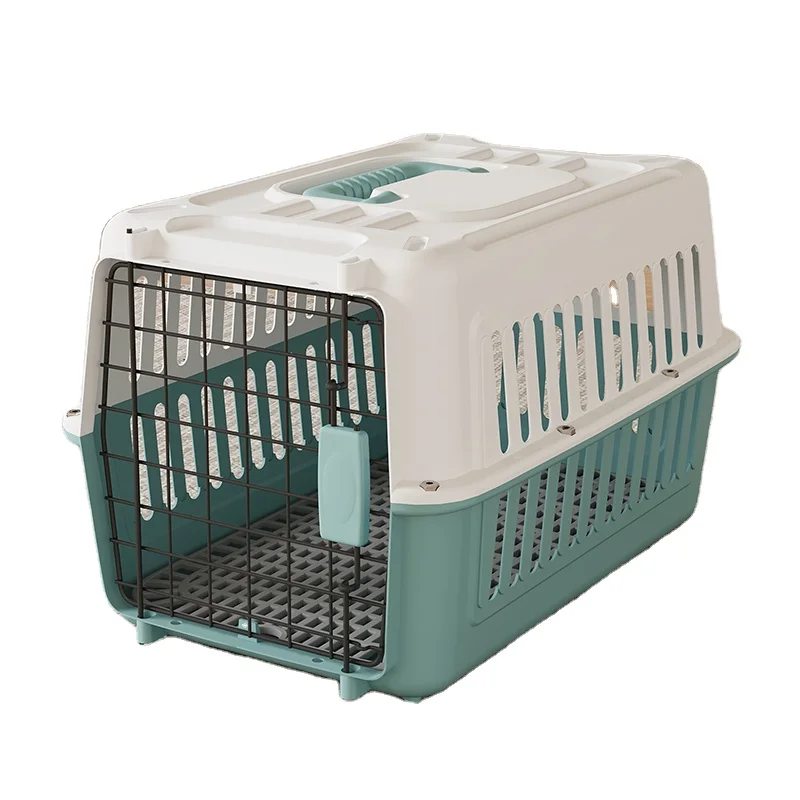 Factory Direct Eco-Friendly PP Plastic Small Animal Pet Aviation Carrier Box Custom Logo Travel Supplies for Global Pet