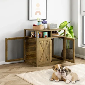 Factory Direct Modern Indoor Pet House Heavy Duty Dog Kennel Dog Crate Furniture