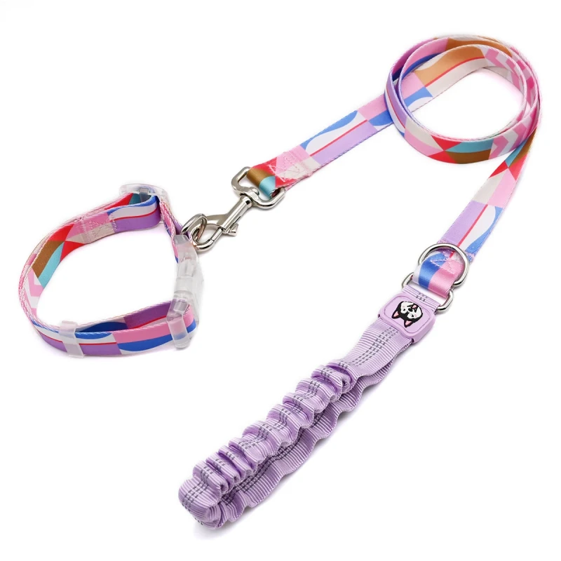 Factory Direct Pet Collars Leashes Adjustable Harness for Dogs Collar Pet Accessories for Dog Hiking