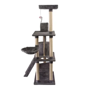 Factory Direct Sales Designer Big Wooden Scratcher Tower Cat Tree House