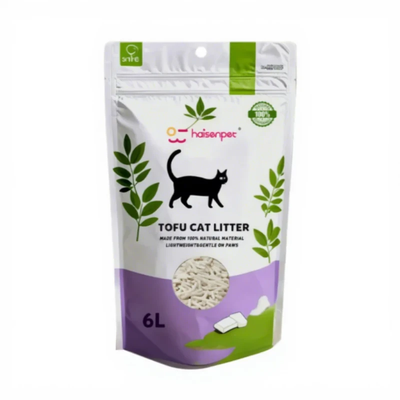 Factory Direct Sales Easy Scoop Highly Absorbent Strong Clumping Low Dust Odor Control White 100% Natural Tofu Cat Litter