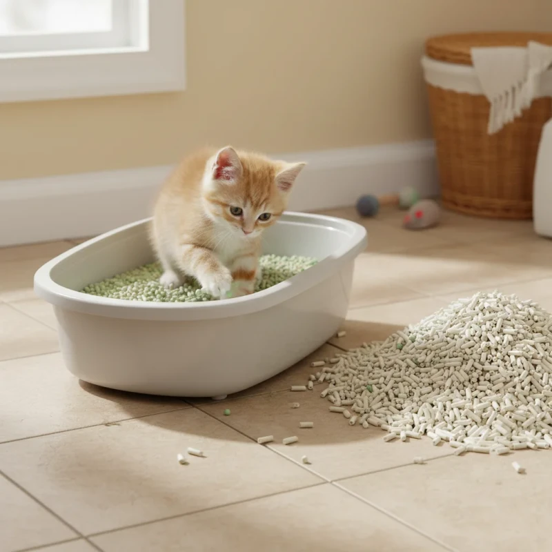 Factory Direct Sales Natural Plant Tofu Cat Litter Biodegradable Dust Free Eco Friendly Fast Clumping Flushable Sustainable