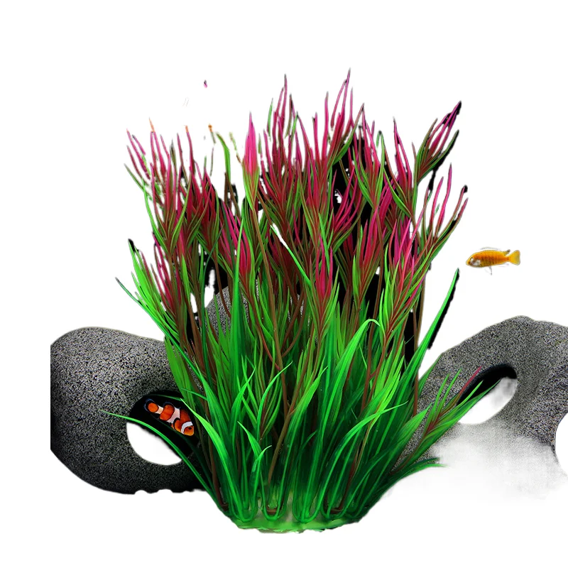 Factory Direct Sales Of Fish Tank Decoration And Lscape Aquariums Plastic Simulation Aquatic Plants Artificial Me