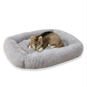 Factory Direct Sales Plush Square Pet Bed Small Dogs Fall Winter Sleep Bed Dog and Cat Pet Supplies