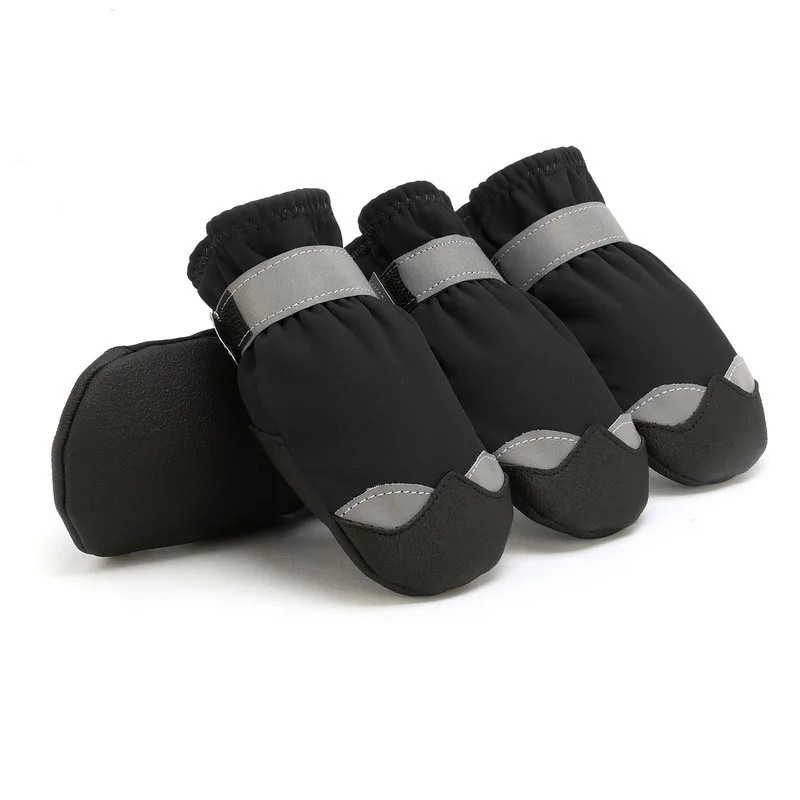 Factory Direct Selling Pet Shoes Warm Waterproof Dog Foot Winter Dog Shoes Zapatos Para Mascotas De Venta Directa De Fabrica