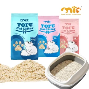 Factory Direct Unscented Tofu Cat Litter Natural Soya Fiber Fast Absorption Dust Free Kitty Litter Sand Supplier