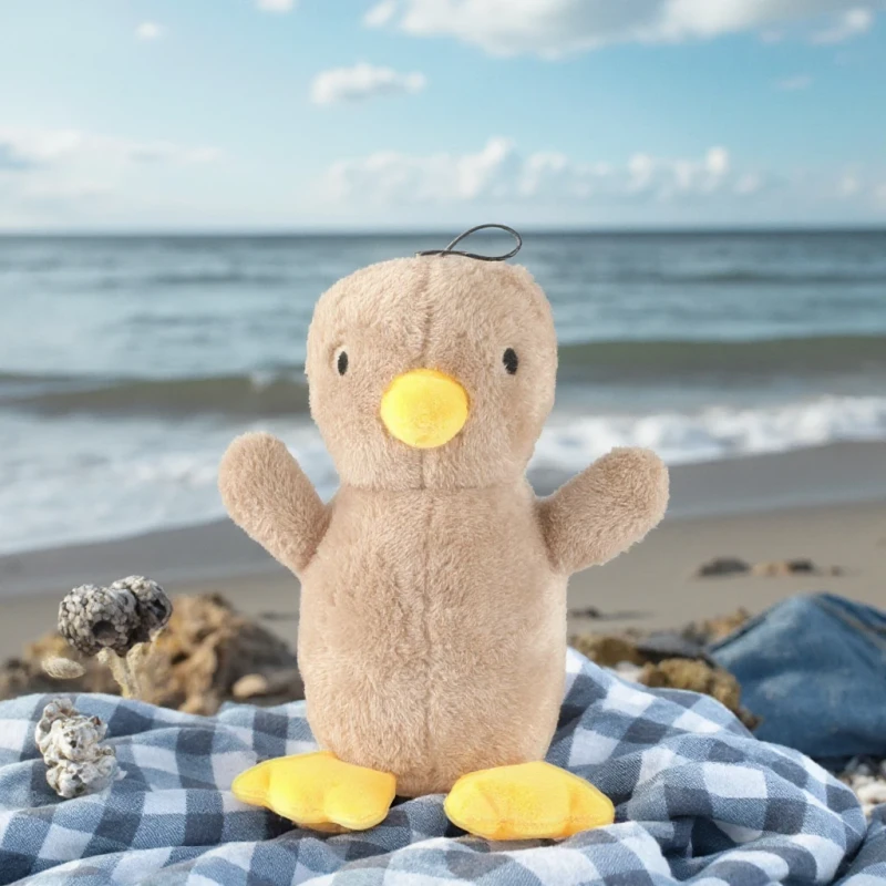 Factory Directly Sell Pet Squeaky Toy Cute Plush Animal Chick Shaped Chew Dog Interactive Toy