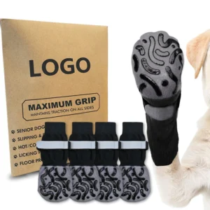 Factory Dog & Cat Socks for Outdoor Large Breed Dog Shoes Stocking Anti slip Pet Socks Indoor Quiet Pet Cotton Socks
