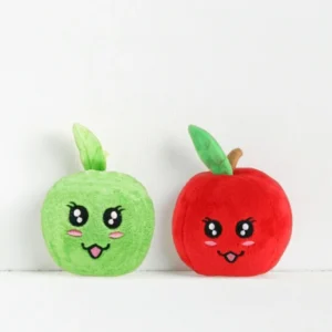 Factory Dog Puzzle Squeak Toys Teeth Cleaning Fruits Vegetables Shaped Plush Bite Resistance