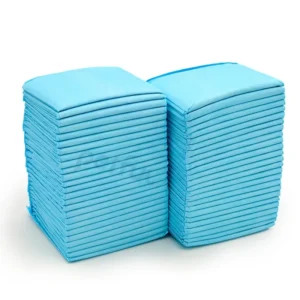 Factory Dog Training Pee Pads 50 Pcs Disposable Non Woven Fabric Plain Woven Standard Absorbency Breathable Diapers